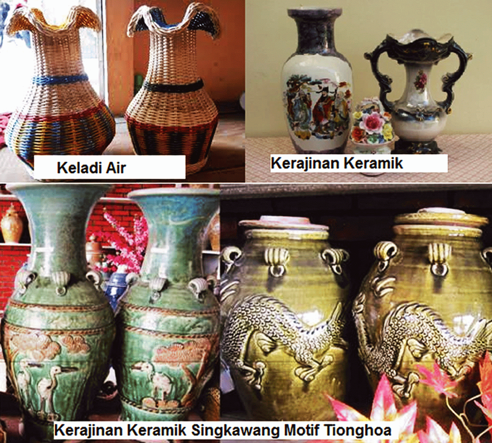 Motif dan Jenis Kerajinan  Tangan  Khas Kalimantan Barat