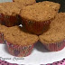 Muffin integral de banana e granola