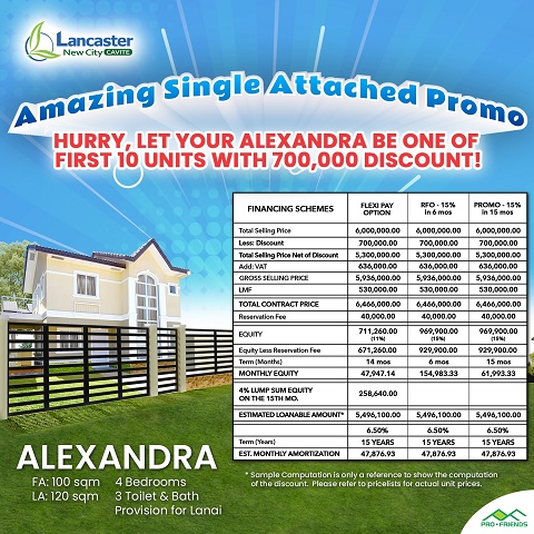 Amazing discounts on Lancaster New City Single Attached Homes