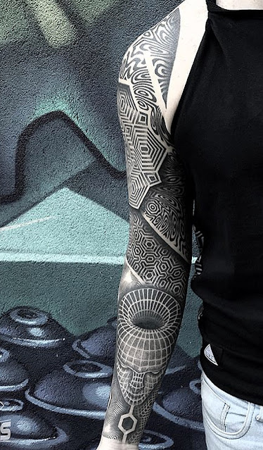 50 tatuagens geométricas para homens: designs impressionantes para quem busca estilo e originalidade