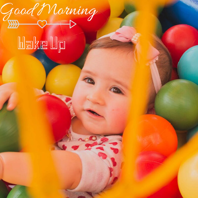 Happy Baby girl  Good Morning Images 