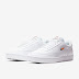 Sepatu Sneakers Nike Court Vintage Prem White Black Total Orange CT1726100