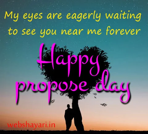 2 line propose day quote shayari