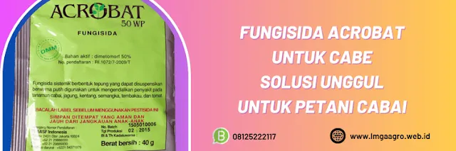 pestisida,pestisida jenis fungisida,acrobat 50 wp,basf,lmga agro