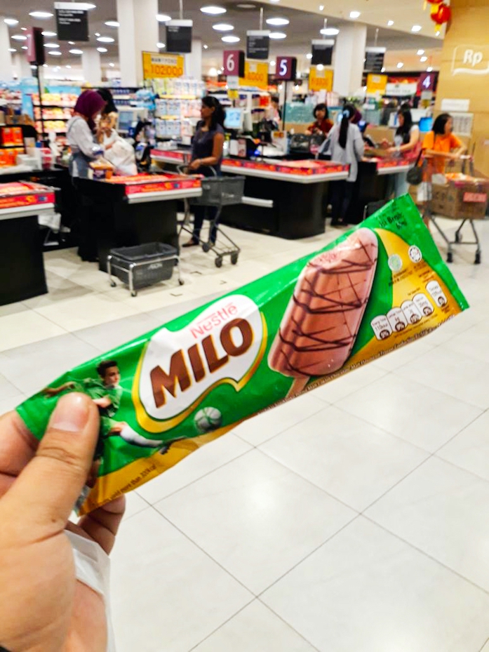 Ikutilangkahkaki (Travel, Social, & Food): Es Krim Milo 