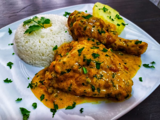 🍴🍗 Pollo al Curry Fácil - Easy Chicken Curry🍴🍗