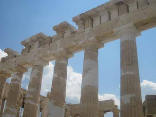 Parthenon Construction Athens Greece