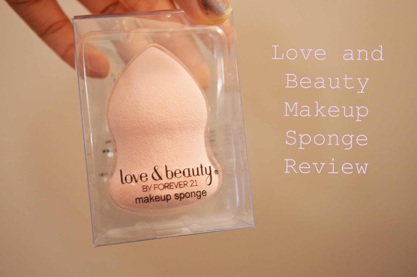 Love and Beauty (Forever 21) Makeup Sponge