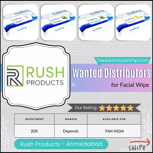 Wanted Distributors for Facial Wipe