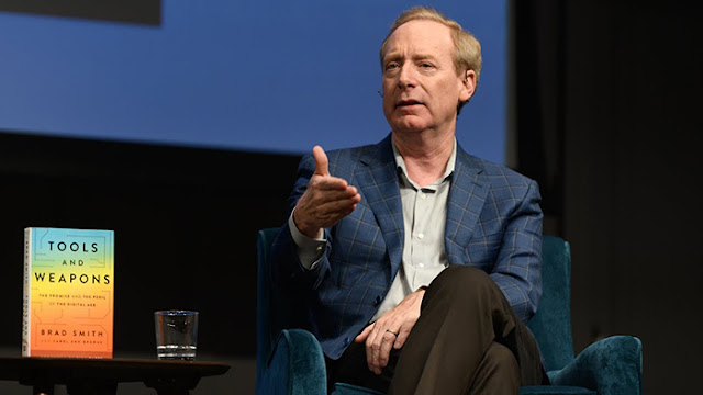 Presiden Microsoft Brad Smith Memperingatkan bahwa Amerika atas tragedi 11 September di Era Digital