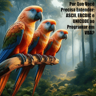Por Que Você Precisa Entender ASCII, EBCDIC e UNICODE ao Programar em VBA? - Why You Need to Understand ASCII, EBCDIC, and UNICODE When Programming in VBA?