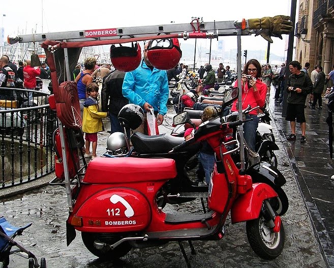 Brandweer Vespa