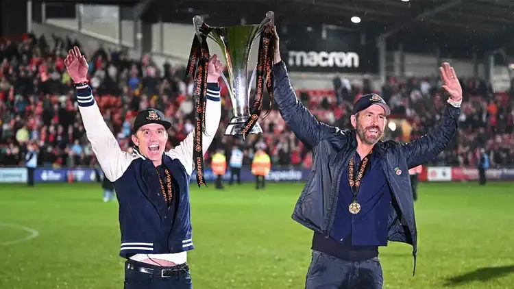 Wrexham now worth 300% more than when Ryan Reynolds and Rob McElhenney bought the club