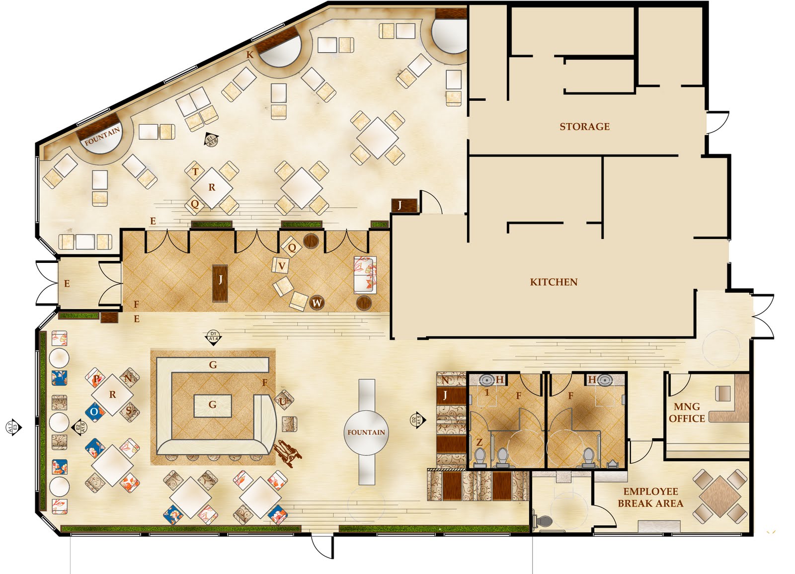 Restaurant Floor Plans