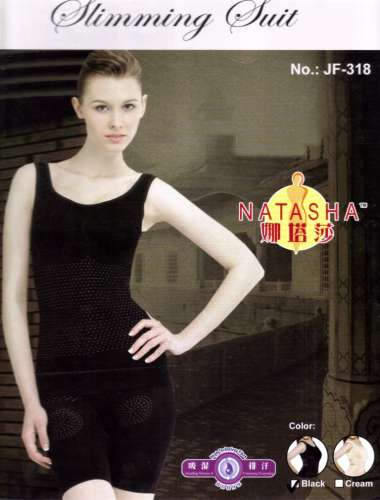 Baju Pelangsing Natasha Kozui Slimming Suit model Hitam Tertutup