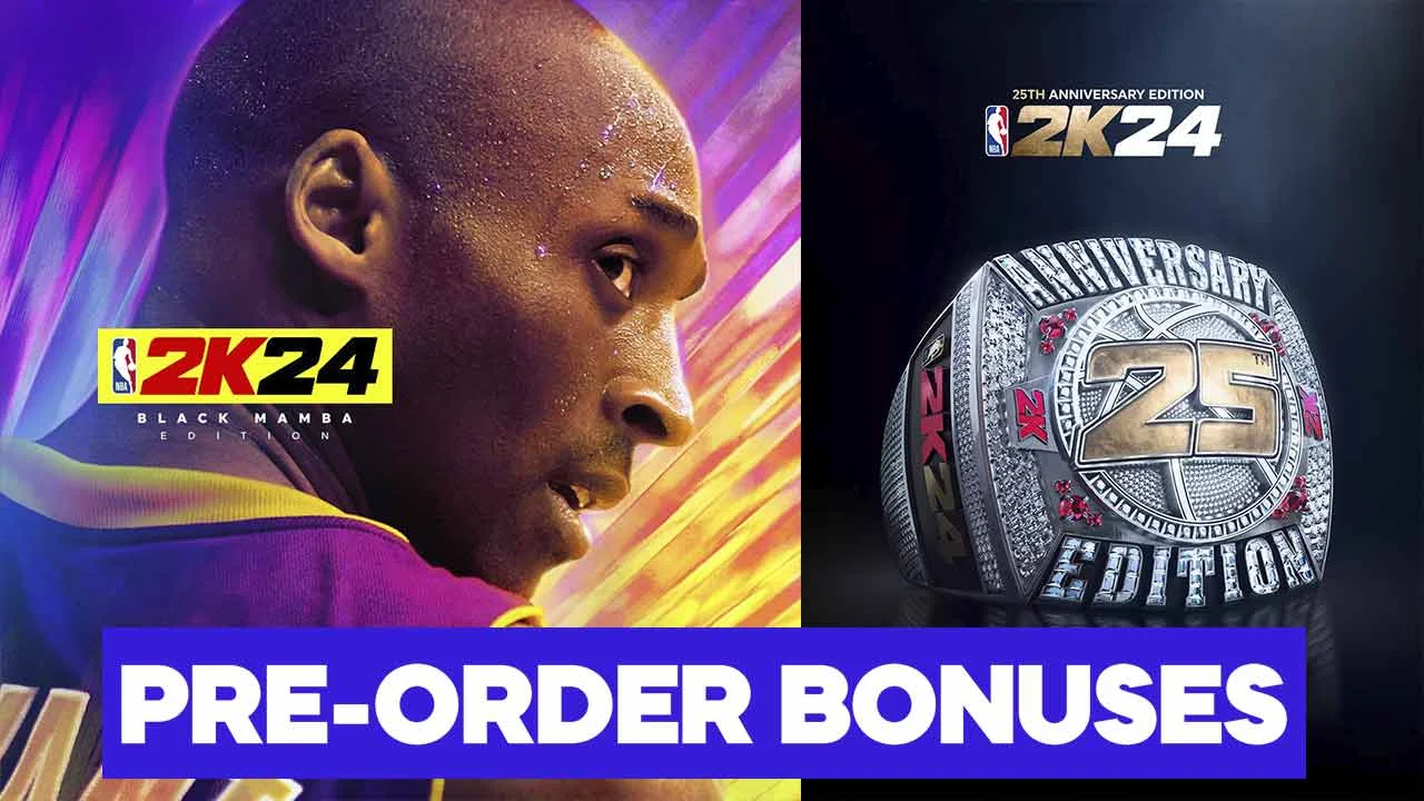 NBA 2K24: 3 Editions & Pre-Order Bonuses