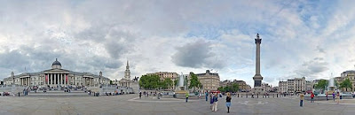 Trafalgar Square London 360 Panorama