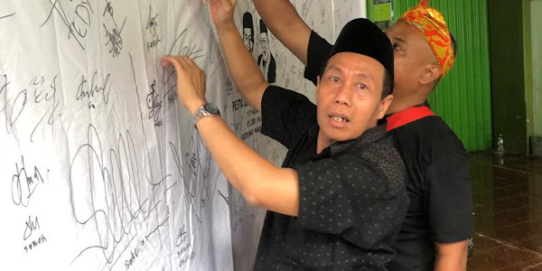 Ketua NU Jepara Andil Dalam Deklarasi Kemenangan Jokowi Amin