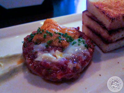 image of Filet Mignon tartare at SakaMai in NYC, New York