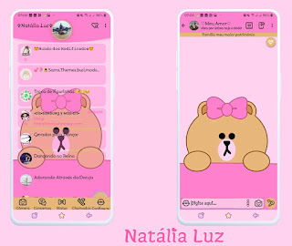 Alone Teddy Bear Theme For YOWhatsApp & Fouad WhatsApp By Natalia Luz