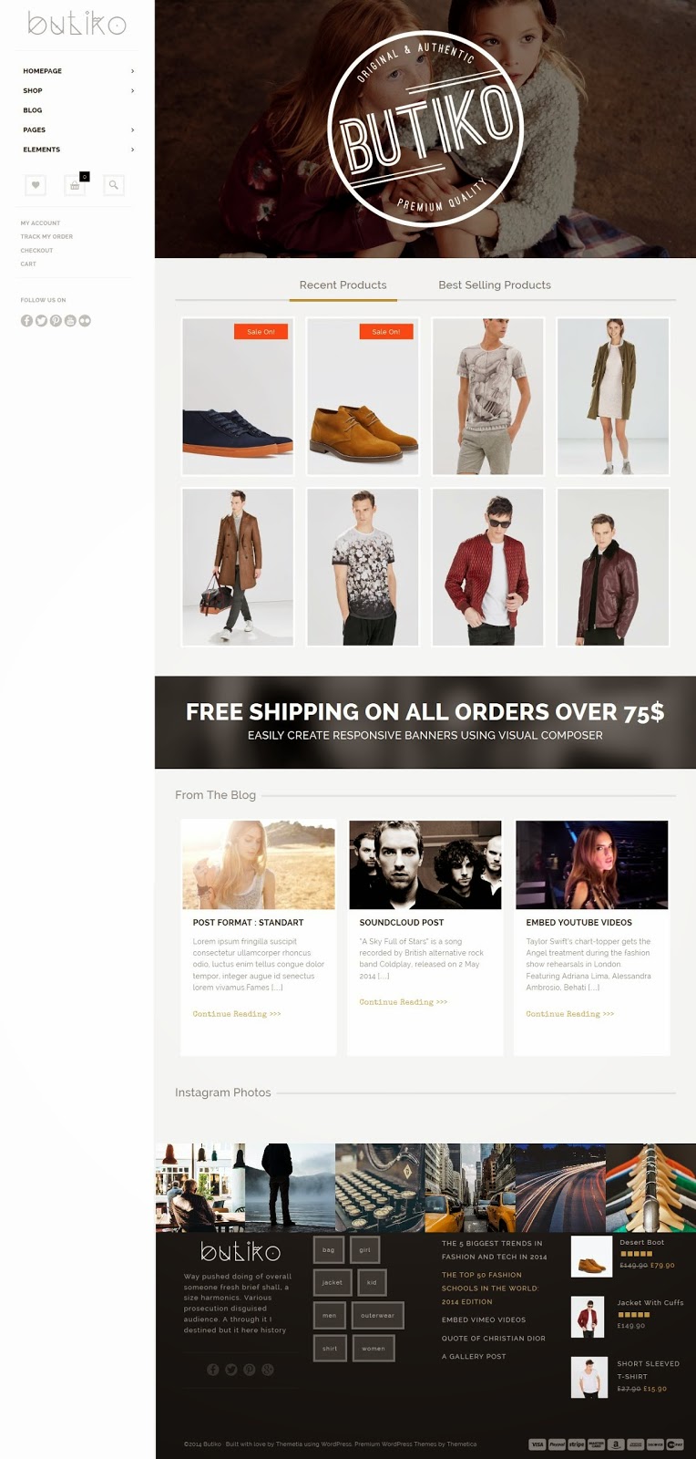 Responsive WooCommerce Theme 2015