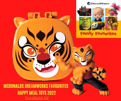 Dreamworks Favourites 2022 McDonalds Happy Meal Toys