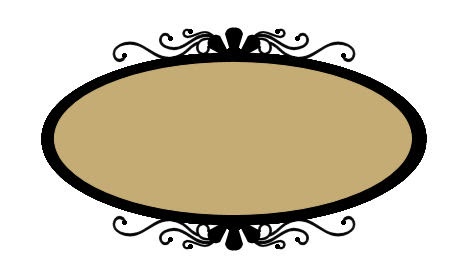 Download The Free SVG Blog: Oval Frame ~ Free SVG ~ Download