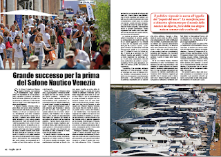 LUGLIO 2019 PAG. 62 - Grande successo per la prima del Salone Nautico Venezia