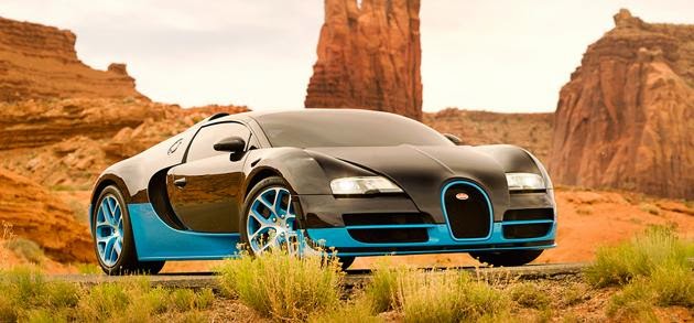 Foto Bugatti Grand Sport Vitesse Mobil Autobots Film Transformers 4 Age of Extinction 