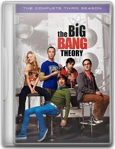 Capa The Big Bang Theory   3ª Temp. Completa   Dublado