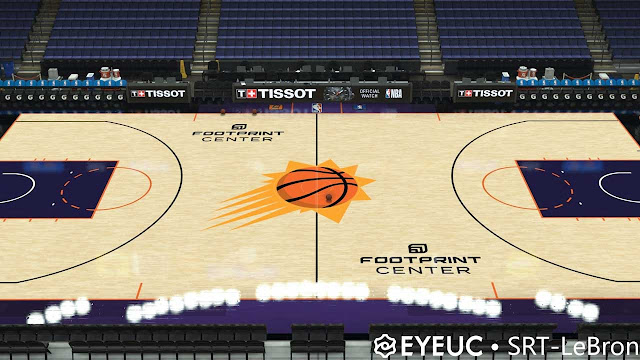 NBA 2K24 Phoenix Suns 23-24 8K Court