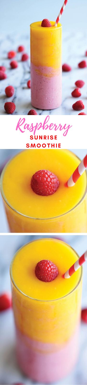 Raspberry Sunrise Smoothie - recipebest2020