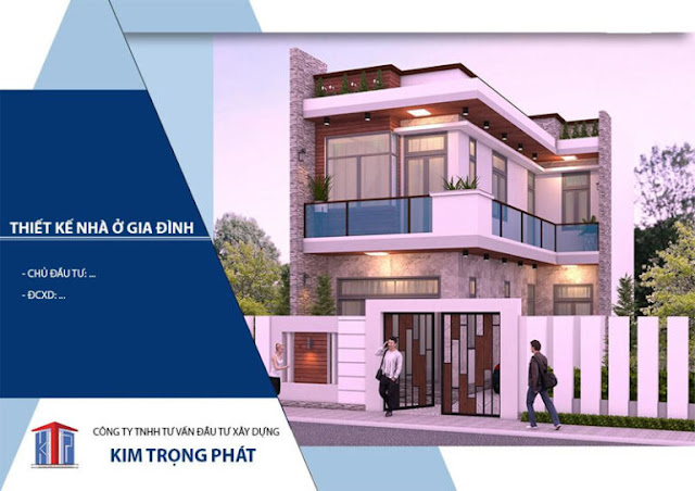 Dự án thiết kế ngoại thất kiến trúc do Công ty Kim Trọng Phát thực hiện