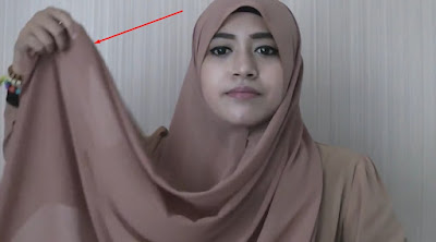 Hijab Tutorial Segi Empat Semi Formal Ala Natasha Farani