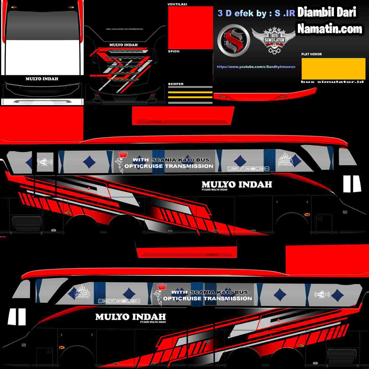 download livery bus mulyo indah