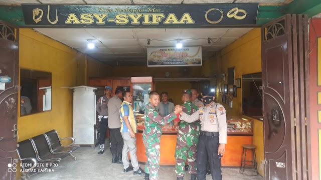 Menjaga Kamtibmas Yang Kondusif, Polsek Labuhan Ruku Melaksanakan Giat Patroli Gabungan 