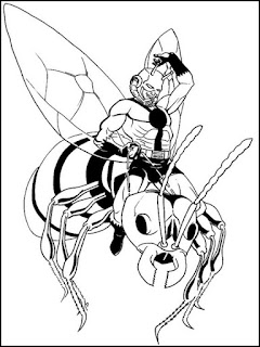 Desenhos do Ant Man para Colorir