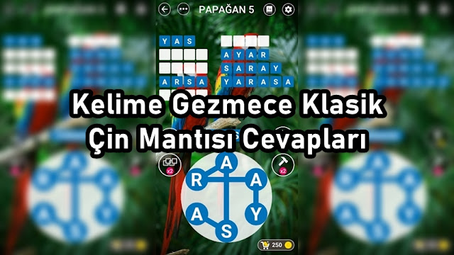 Kelime Gezmece Klasik Çin Mantısı Cevaplari