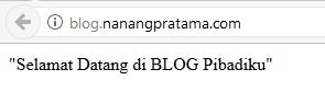 CARA KONFIGURASI WEB SERVER DI DEBIAN 8