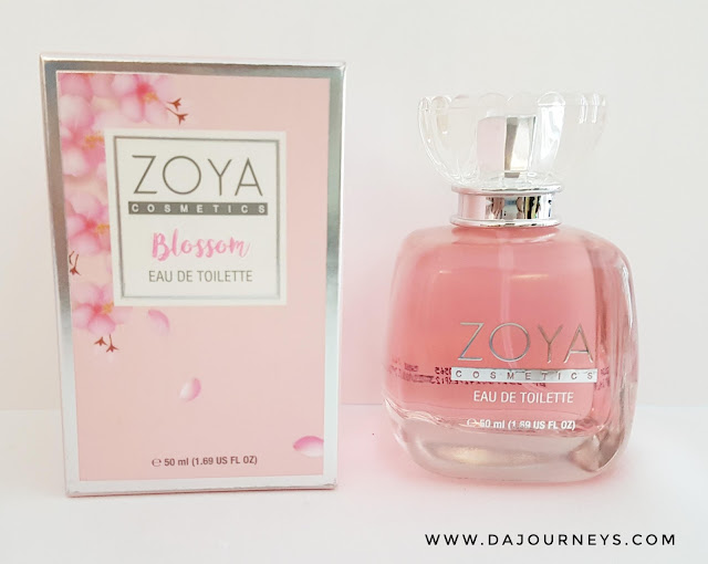 [Review] Eau De Toilette Blossom from Zoya Cosmetics