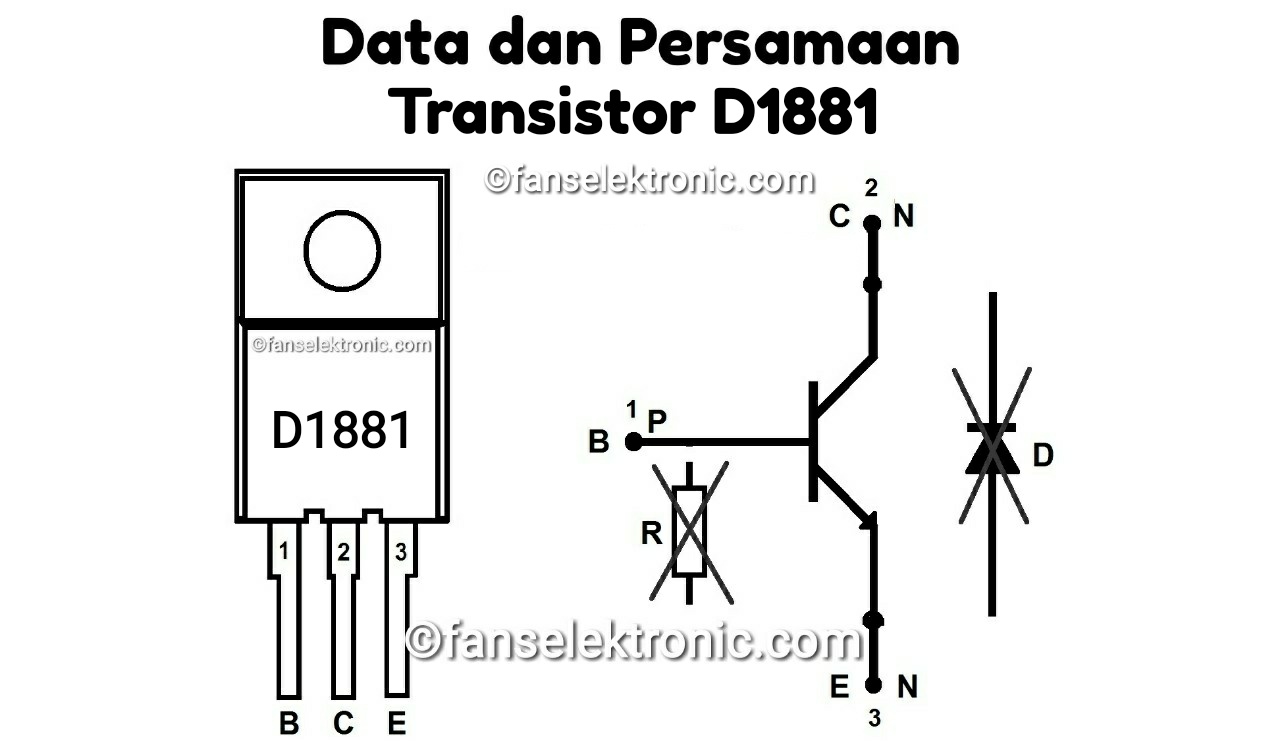 Persamaan Transistor D1881