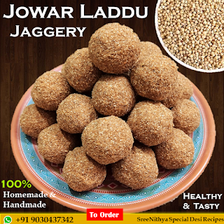 Jowar Laddu With Jaggery