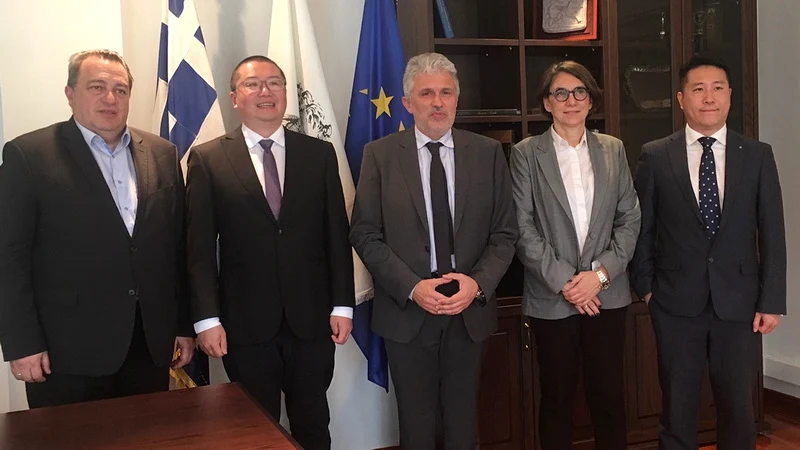 Επίσκεψη Κινεζικής Αντιπροσωπείας στο ΔΠΘ