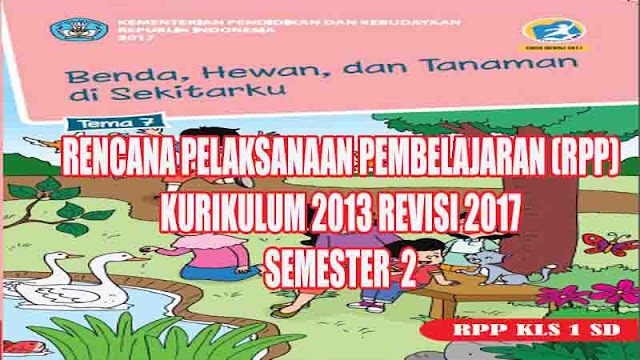 Rpp Tematik Kelas 1 SD Tema 7