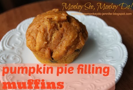 pumpkin pie filling muffins (11