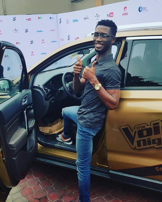 Winner of the Voice Nigeria Season 2, Idyl, recieves new SUV