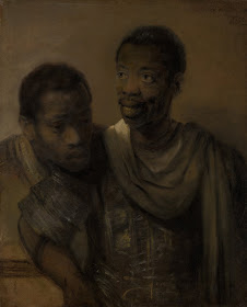 Rembrandt - Dos negros - 1661