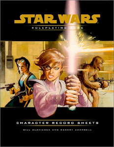 Star Warsrolepalying Game Character Record Sheets