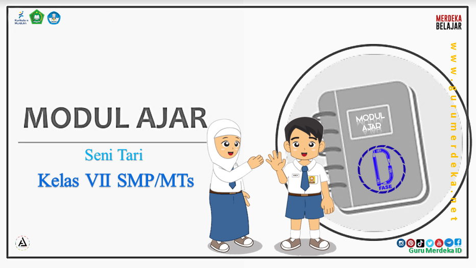 Modul Ajar Seni Tari Kelas 7 SMP/MTs - Fase D Kurikulum Merdeka