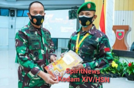 Kodam Hasanuddin Gelar Syukuran HUT ke-72 Infanteri